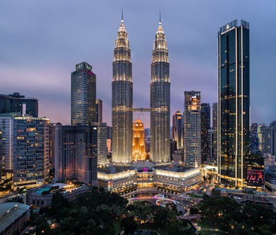 Petronas Twin Towers in Kuala Lumpur, Malaysia